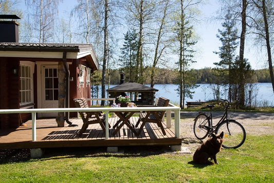 Koiraystävällinen mökkiloma Hartolassa