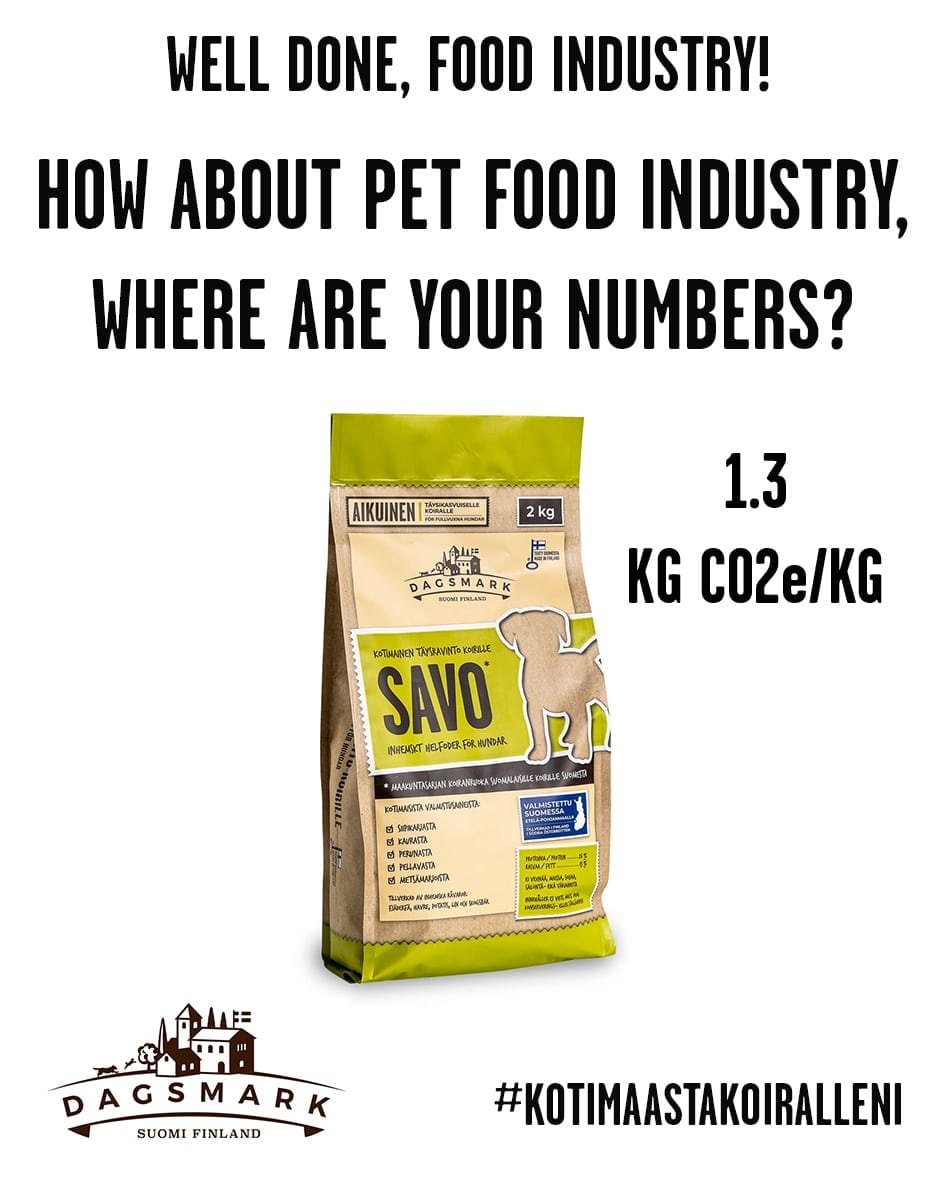 How about pet food industry, where are your numbers?