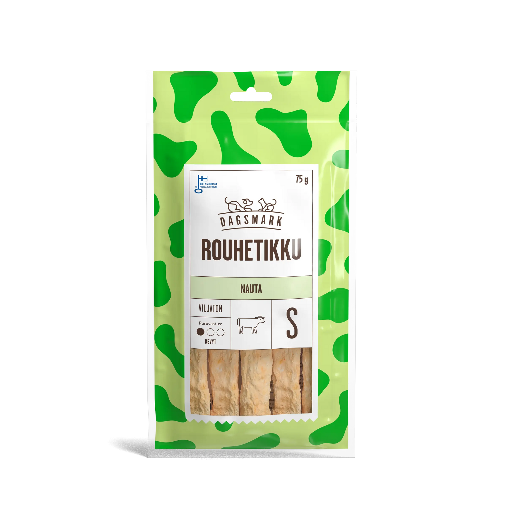 Dagsmark Rouhetikku nauta S uusi pakkaus.