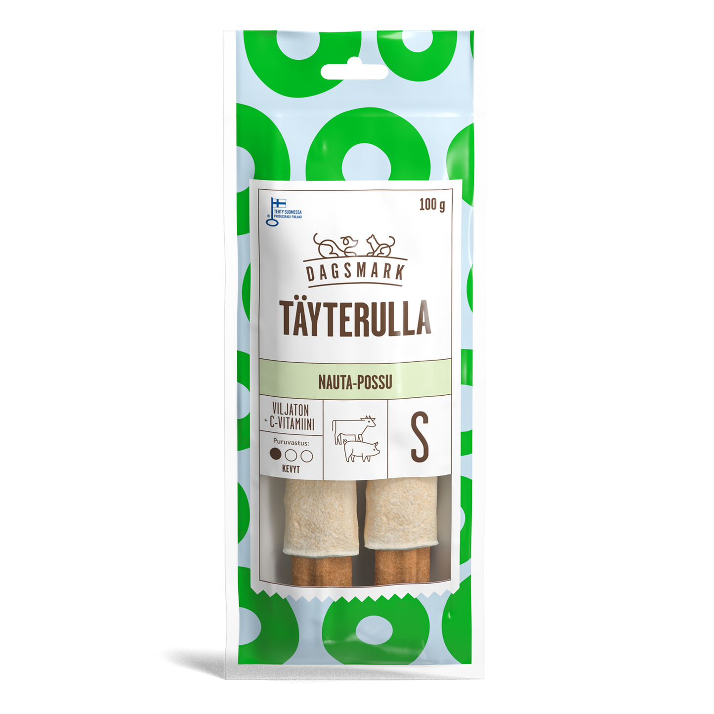 Dagsmark Tayterulla S Nauta-Possu puruluupakkaus