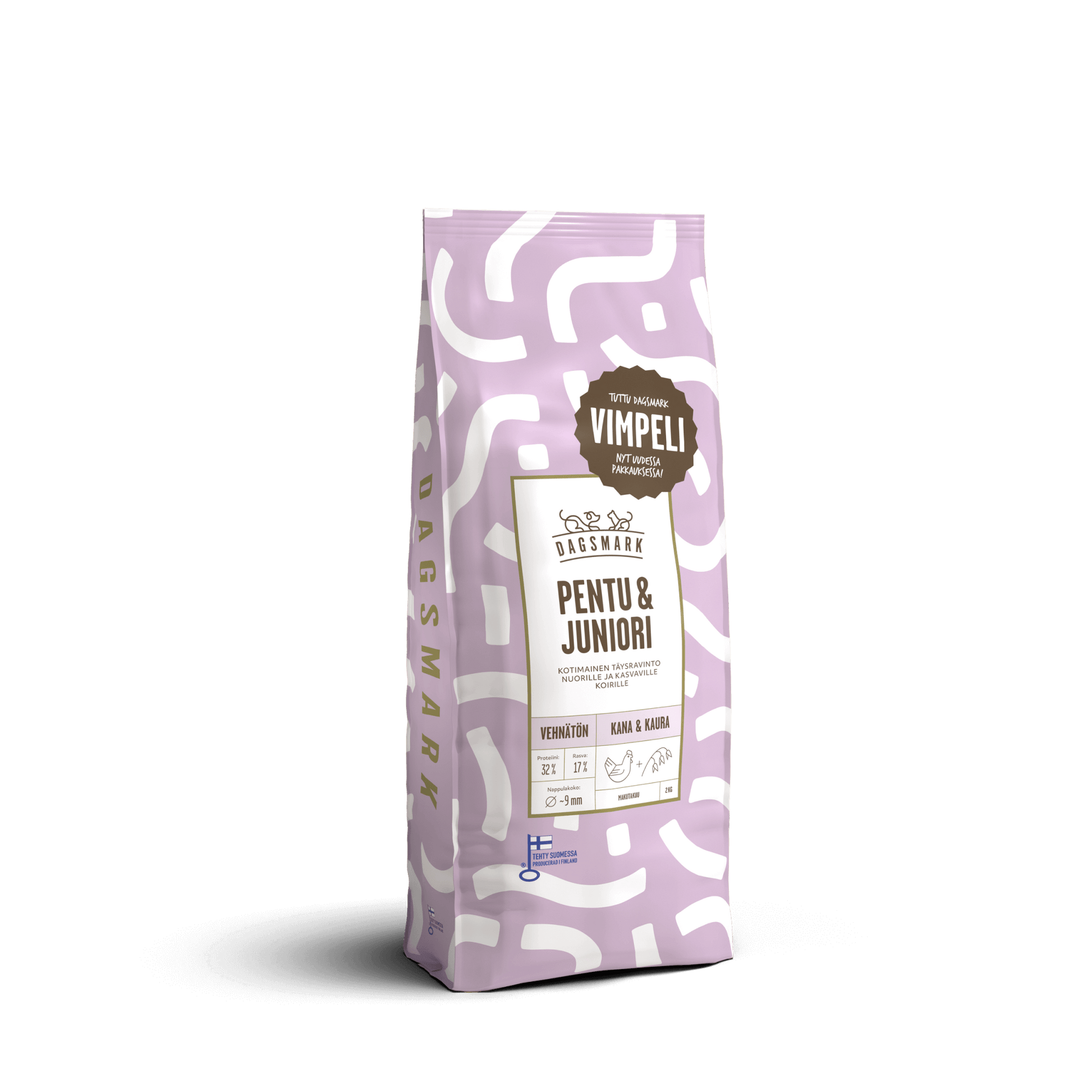 Dagsmark PENTU & JUNIORI 2 kg koiran kuivaruoka