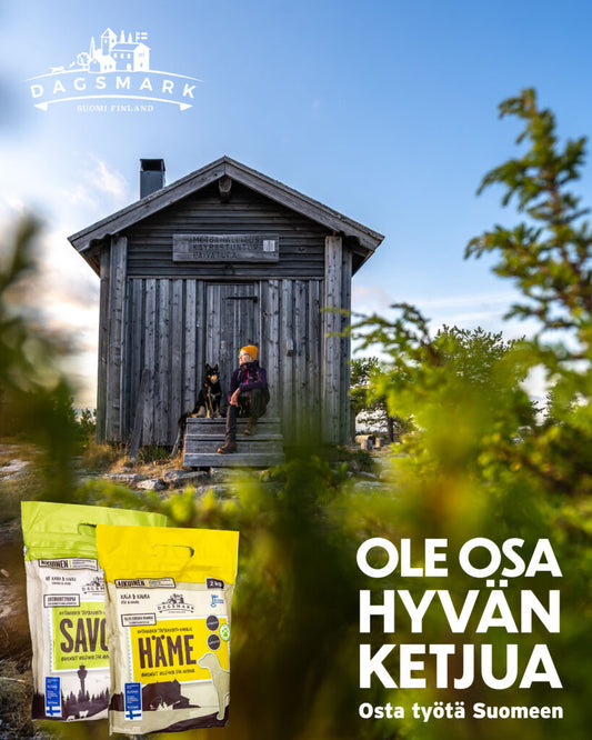 Olemme mukana Ole osa hyvän ketjua – Osta työtä Suomeen -kampanjassa