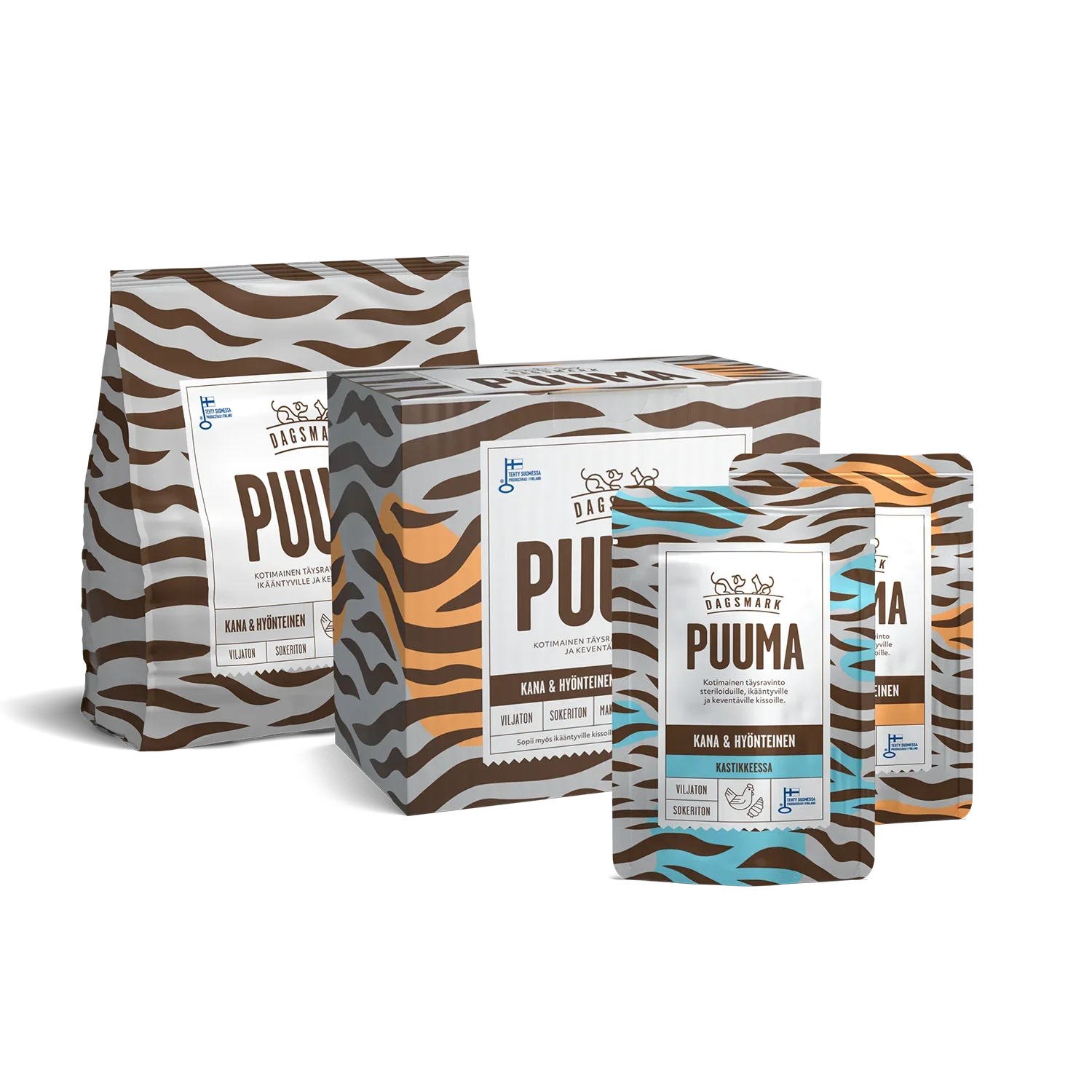 Dagsmark Puuma kissanruokaperhe