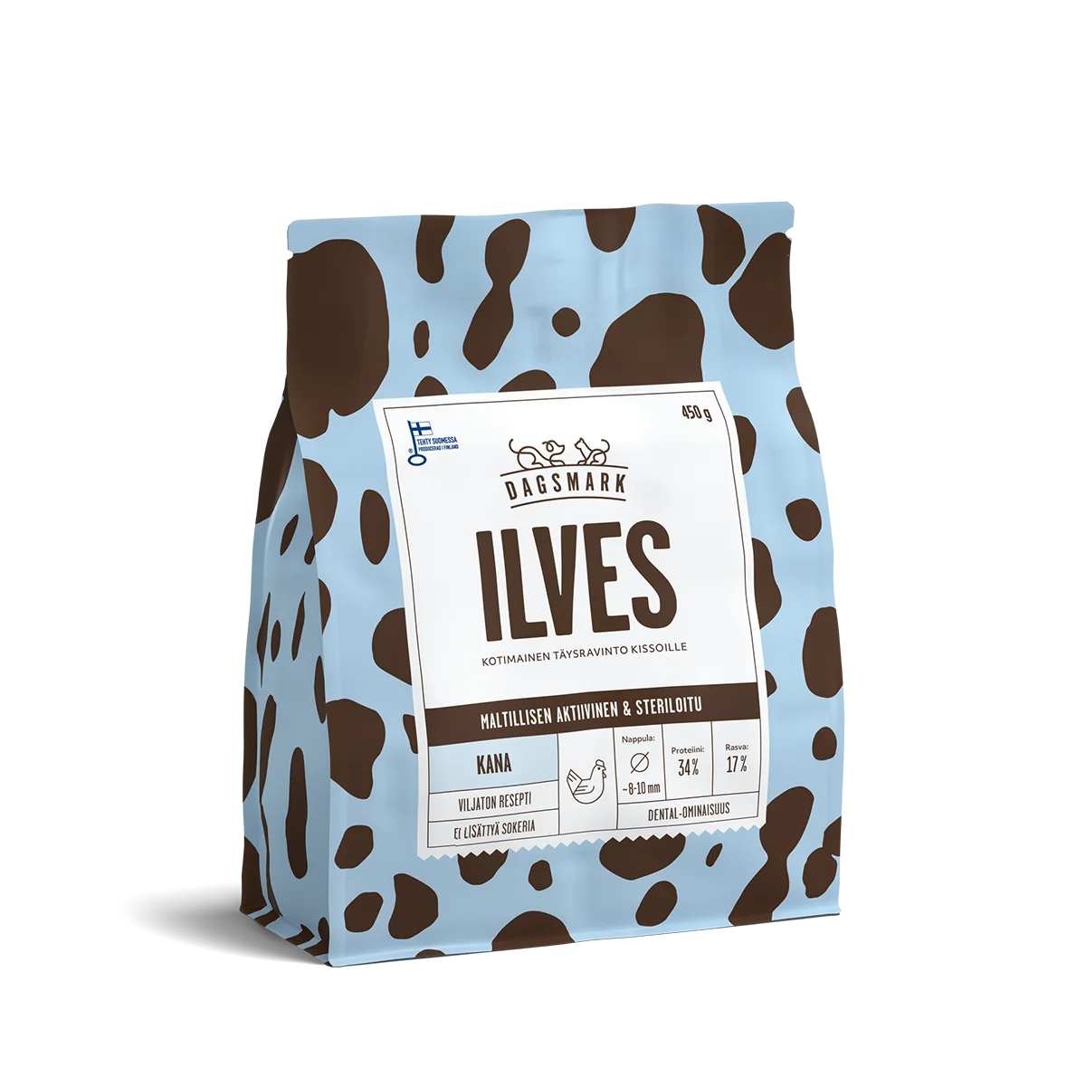 Dagsmark ILVES  kuivaruoka kana 450 g