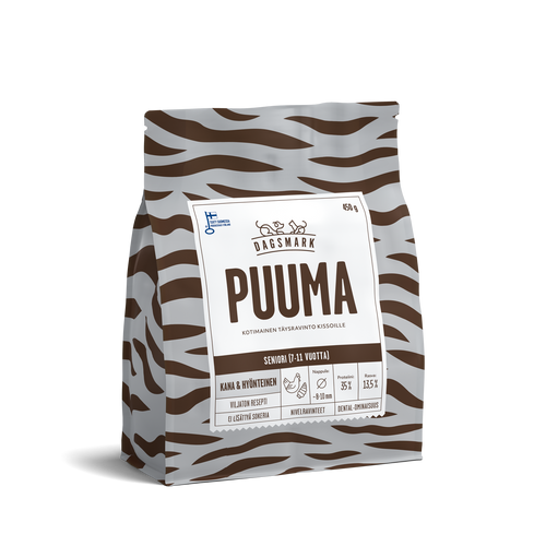 Tuotekuva Puuma 450 g kuivaruokapussi