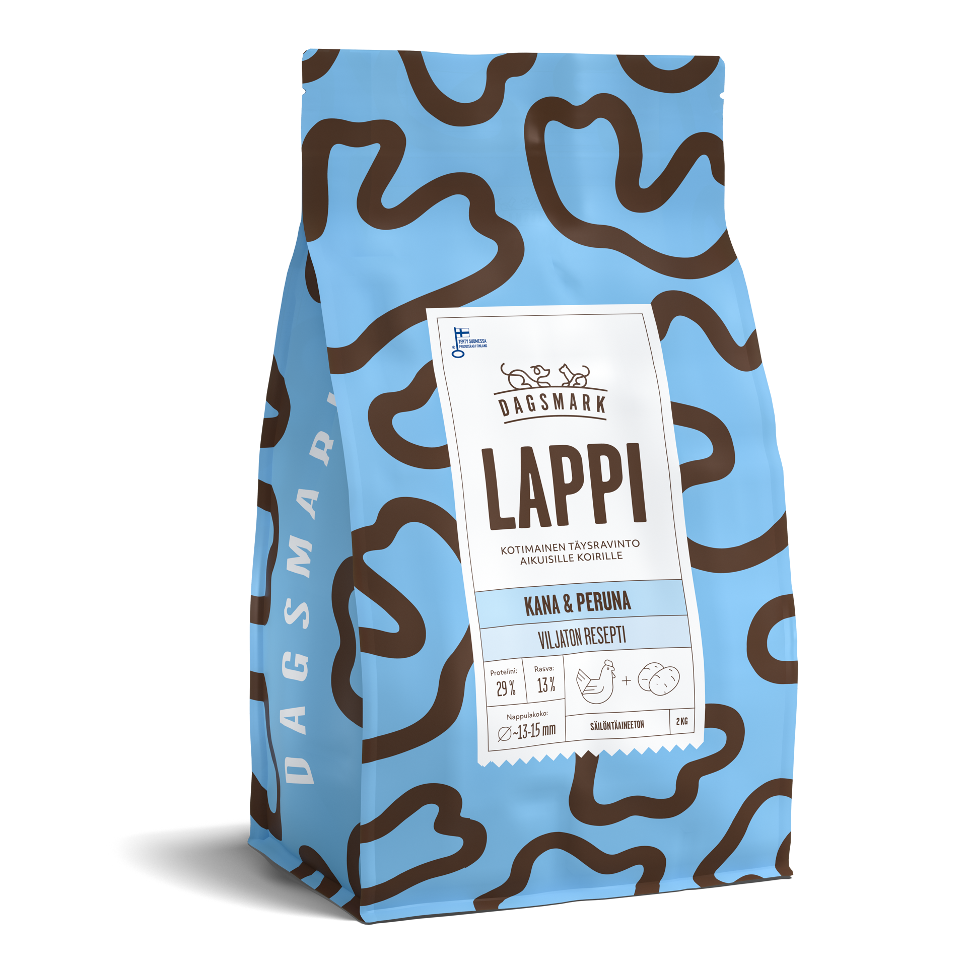 Pakkauskuva: Lappi koiran kuivaruoka 2 kg