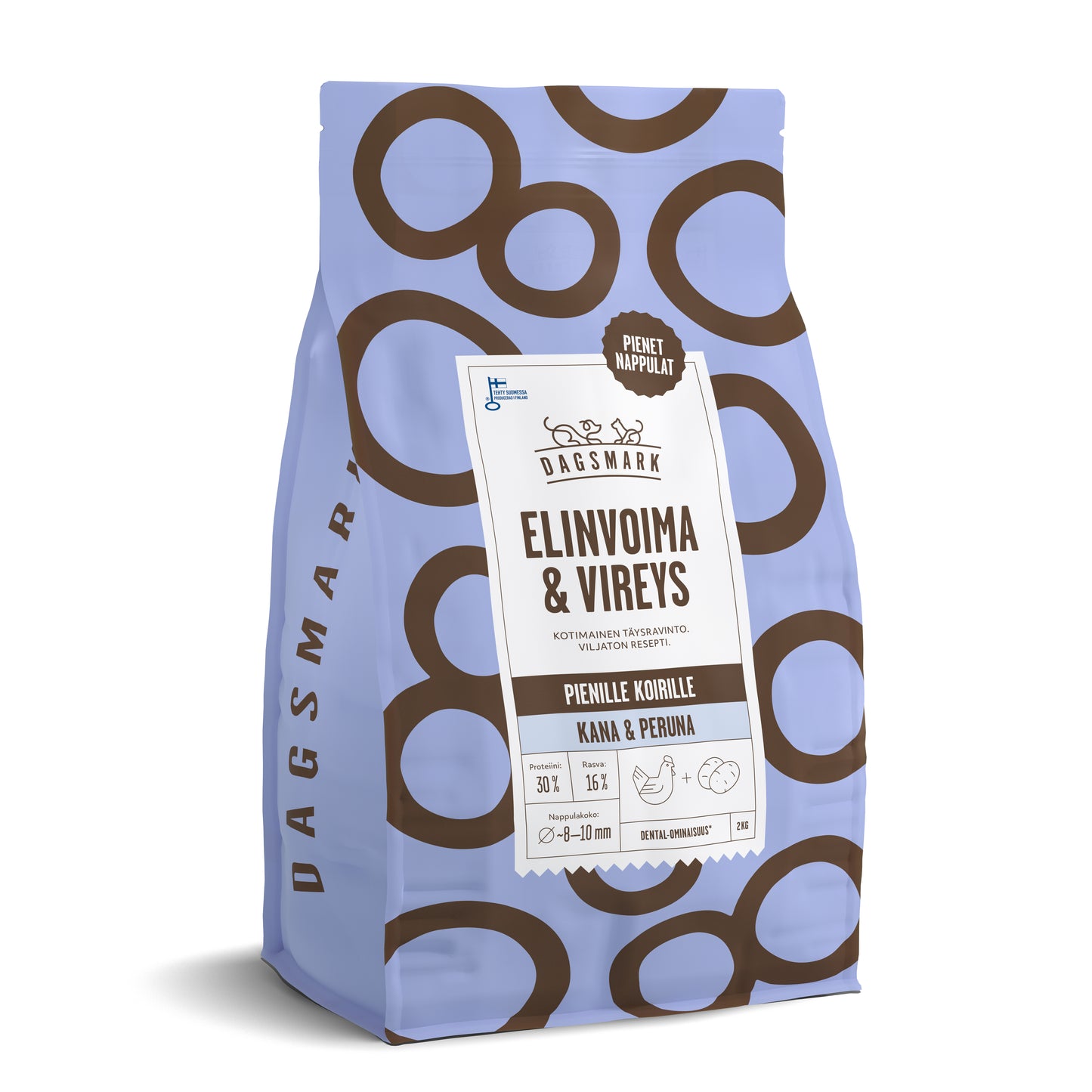UUSI Dagsmark ELINVOIMA & VIREYS viljaton kana-peruna 2 kg