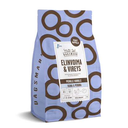 UUSI Dagsmark ELINVOIMA & VIREYS viljaton kana-peruna 2 kg