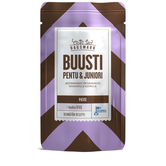 Dagsmark BUUSTI pentu & juniori patee koiralle