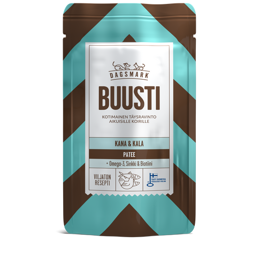 Dagsmark BUUSTI kana-kala patee koiralle