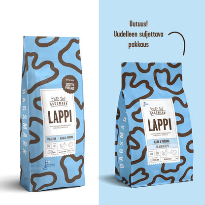 Pakkauskuva: Kevyt & Seniori koiran kuivaruoka 2 kg, pakkausuudistus