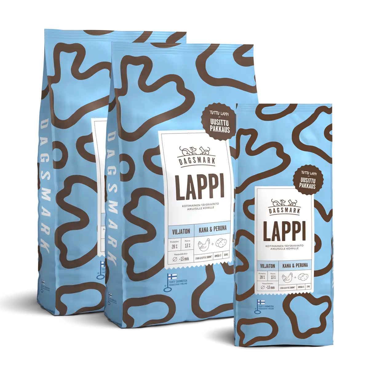 LAPPI koiran kuivaruoka 22 kg