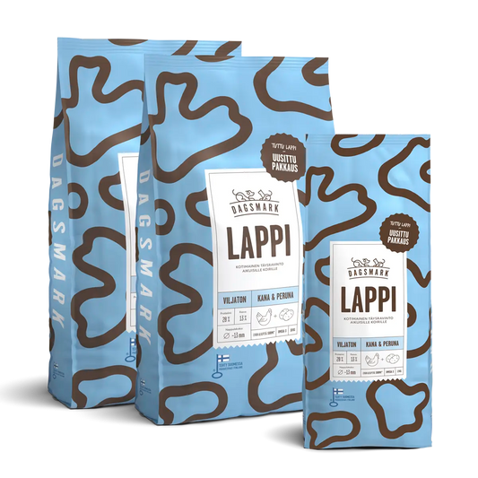 LAPPI koiran kuivaruoka 22 kg