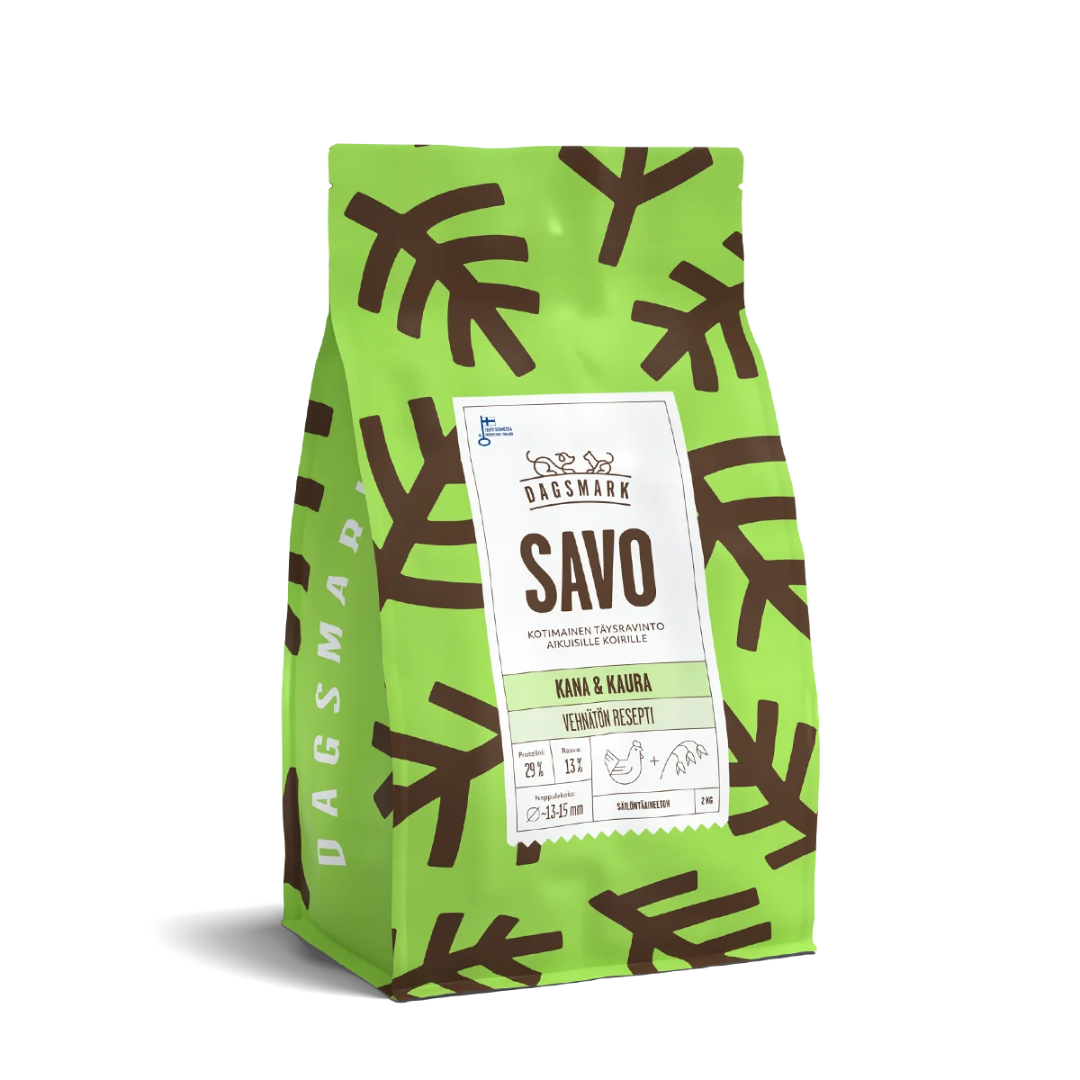 Pakkauskuva: Savo koiran kuivaruoka 2 kg