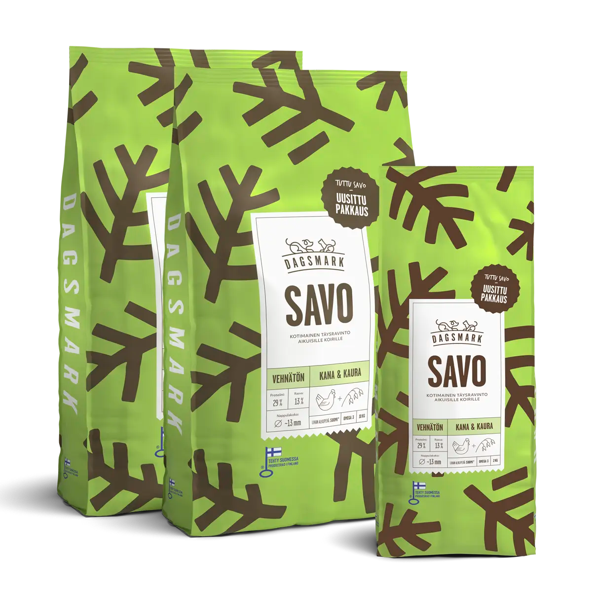 SAVO koiran kuivaruoka 22 kg