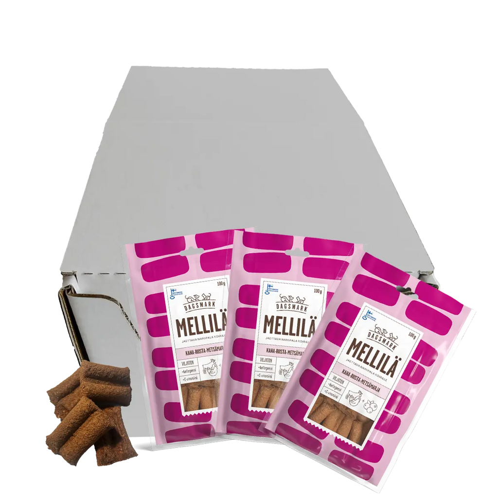 MELLILÄ kana-riista-metsämarjanami säästölaatikko 1,2 kg