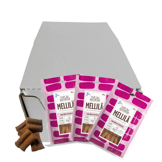 MELLILÄ kana-riista-metsämarjanami säästölaatikko