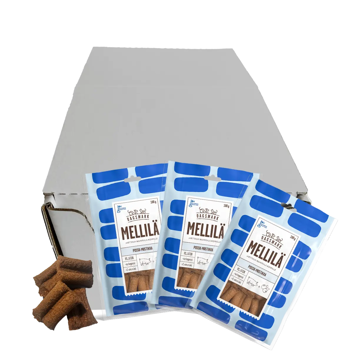 MELLILÄ possu-mustikkanami säästölaatikko