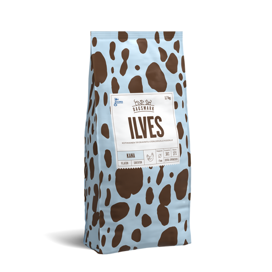 Dagsmark ILVES  kuivaruoka (kana) 10,2 kg säästölaatikko