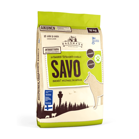 Dagsmark SAVO koiran kuivaruoka 10 kg II-laatu
